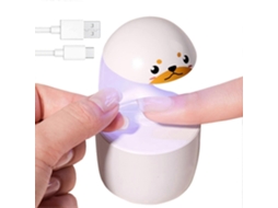 Mini Led Nail Lamp, Cute Cartoon Uv Curing Light Lamp For Gel Polish/false Extension Glue, Portable Usb Dryer Women GOKOCO