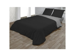 Conjunto de capa de edredom HOSTELINE VEGAS (Preto)