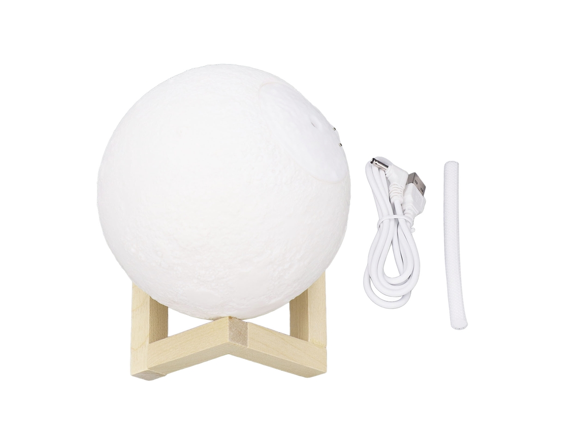 Umidificador Laxiscreed Com Luz Quente E Aromaterapia, Capacidade De 880ml Para Ambientes Relaxantes