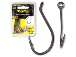 Conjunto de 6 Ganchos BLACK CAT Power Rig Hook Dg Dg Coating