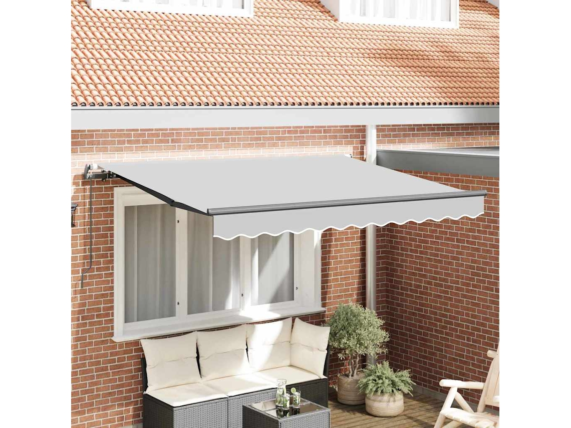 Vidaxl Estrutura De Toldo Antracite 2,5 X 2 M Metal