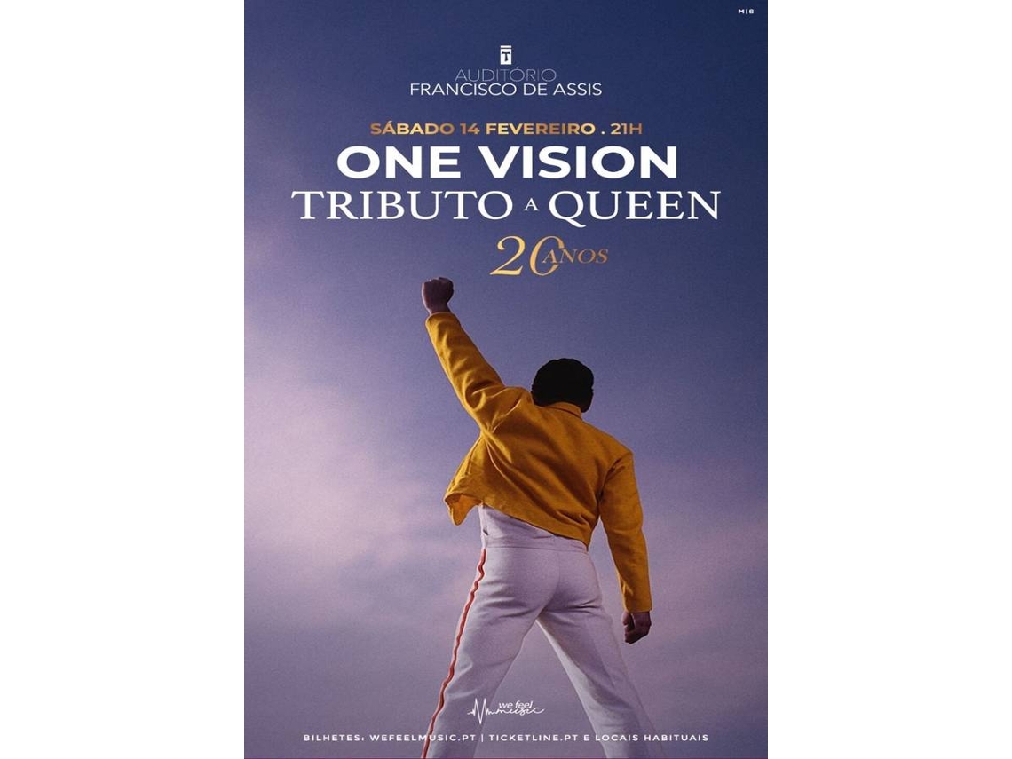 Bilhete ONE VISION TRIBUTO QUEEN|PORTO