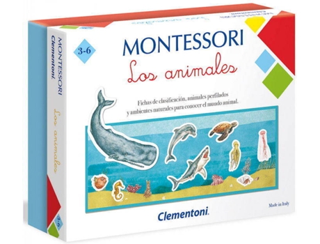 Jogo Educativo Montessori Los Animales  (ES) (7 x 23 x 18 cm)