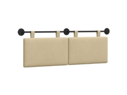 Conjunto 1 Cabeceira Suspensa Vidaxl Verde Cordão (130 X 55 X 5 Cm)