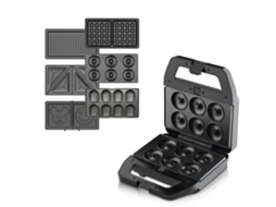 Waffle Maker, Multifuncional, 6 em 1, 800w, Preto ZYBLSSBB