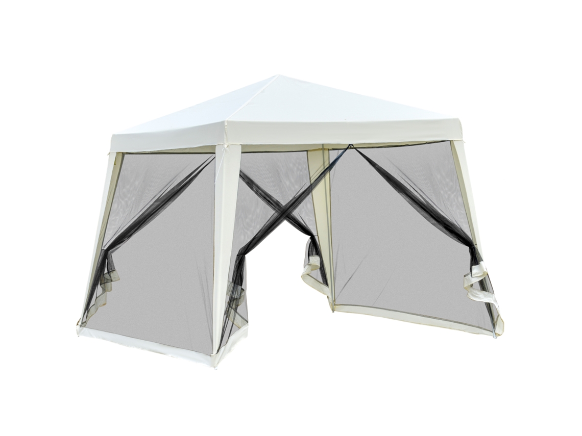 Toldo de Jardim 3x3m com 4 Laterais Mosquiteiro BTFORUS