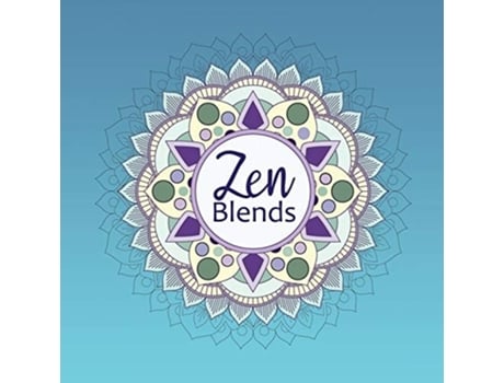 Livro Zen Blends Coloring Mandalas And Calming Diffuser Blends De Escentual Web (inglês)