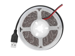 2026 tiras Led Flexíveis Rgb de 5v com Cabo Usb para Quarto, Bar, Ktv e Decoração Exterior Luz Azul