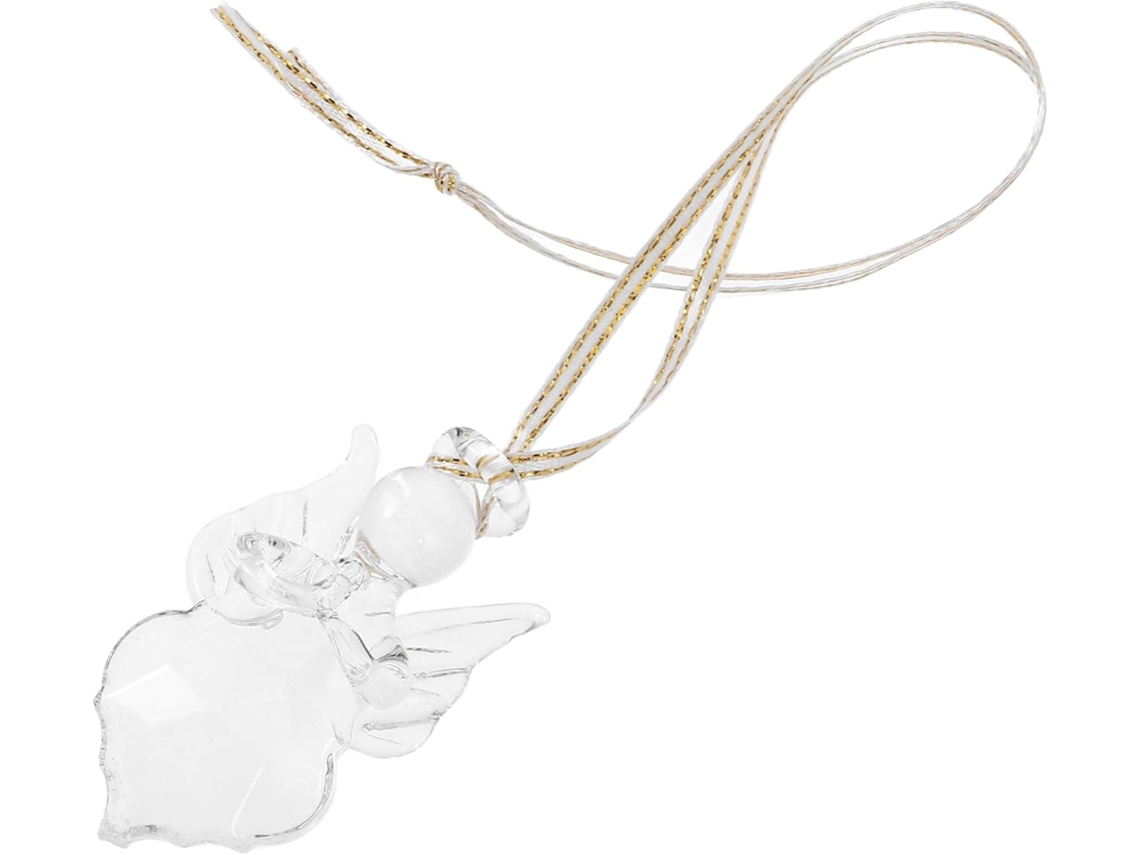 Pingente De Cristal Branco Com Corrente Para Ventilador Teto, Design