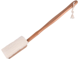 Escova De Banho Bucha Vegetal, Escova De Banho Com Cabo Longo, Escova De Massagem Esfoliante Para O Corpo, Para Homens E