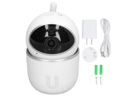 Câmera de Segurança Wifi 355° Rotation 1080p com Detecção Móvel e Intercom Bidirecional para App Tuya