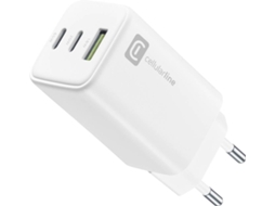 Carregador CELLULAR LINE 3 Portas 65W