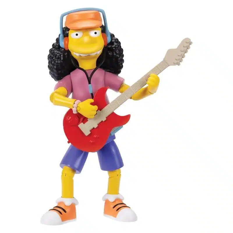 Figura articulada Otto dos Simpsons com guitarra 13 cm 175444 Jakk Jakks acima de 3 anos