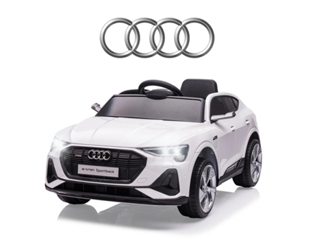 Veículo A Bateria Audi E Tron Sportback 4x4 Branco Milly Mally