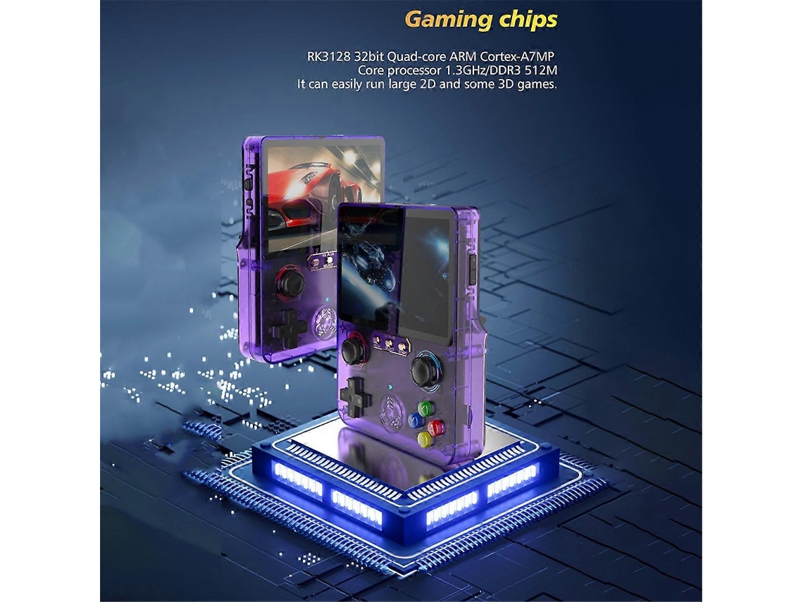 Console De Videogame Retrô X6 Plus, Tela Ips De 4,0 Polegadas, Player Portátil Com Mais De 20.000 Jogos Ly Ebike