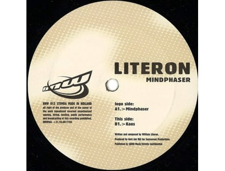 Vinil Mindphaser, Literon Brave New World Records