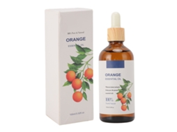 Óleo Essencial De Laranja 100ml Para Massagem, Aromaterapia E Cuidados Pessoais - Hidrata, Nutre E Relaxa