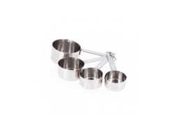 Set 4 Chávenas Medidoras Inox Da de Buyer