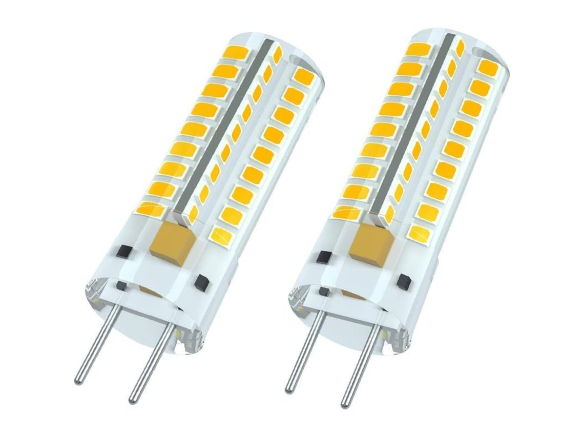 Lâmpada Led Filamento Gy6.35 12v 7w, Branco Quente 3000k, Ângulo 360°, Substitui Lâmpada Halógena 50w (2 Unidades)