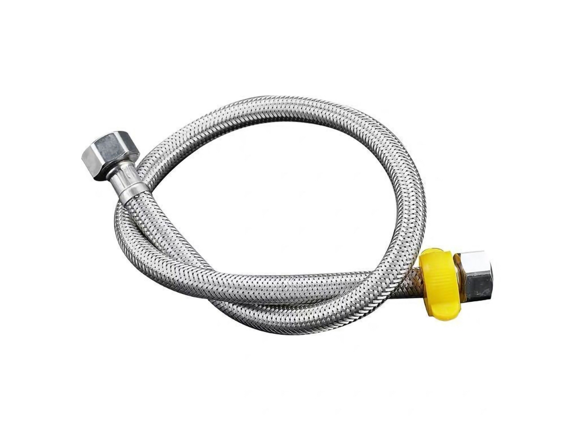 Mangueira De Drenagem, 30 Cm, Em Aço Inoxidável, Para Instalação Doméstica Em Banheiro Ou Cozinha