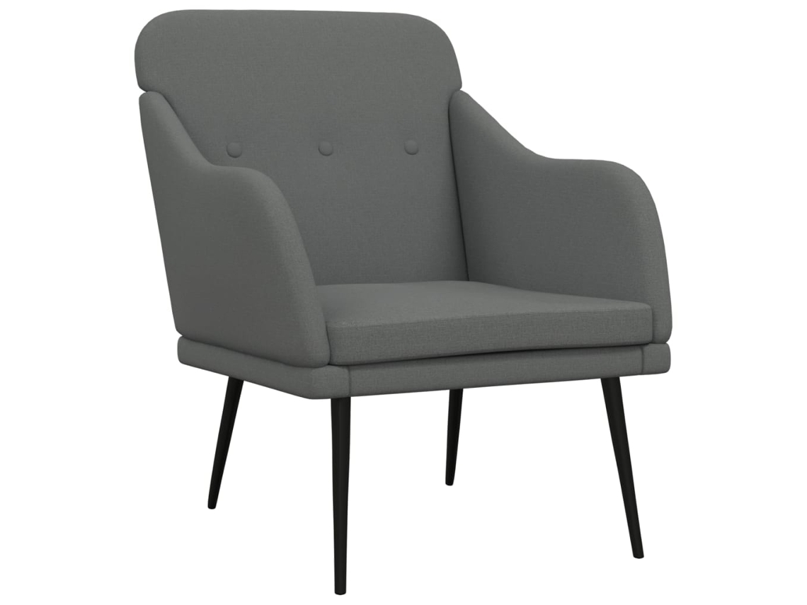 Armchair, Armchairs Vidaxl Cinzeto Tecido