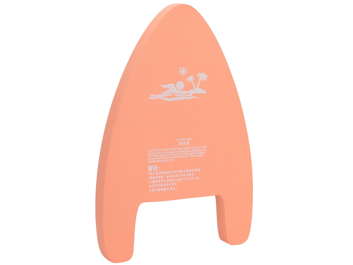 Placa Flutuante Eva para Iniciantes em Natação Cor Laranja