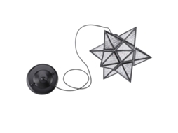 Rebe-lâmpada Pendente Led E26 3 Temperaturas De Cor, Toldo Transparente Decorativo, Lâmpada De Teto Preta Para Sala, Quarto, Corredor