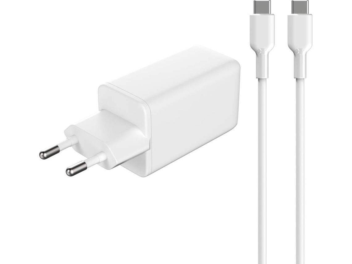 Kit Carregador Parede GOODIS 67W (1M - A+C+C - Branco)