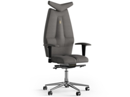 Cadeira de Escritório Ergonómica KULIK Tecido a Jato Azur (Silver -130x50x50cm)