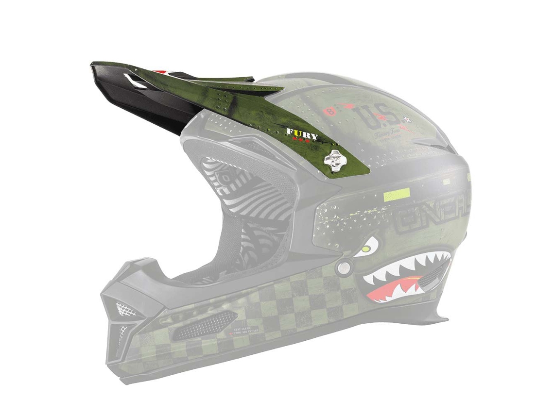 Visor Sobressalente Capacete Fury Rl Brancooneal