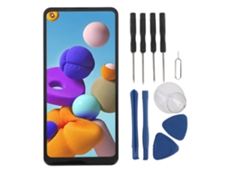 Aetheria tela de Reposição com Moldura e Kit de Reparo Lcd 6,5 Polegadas para Galaxy A21s Sm A217