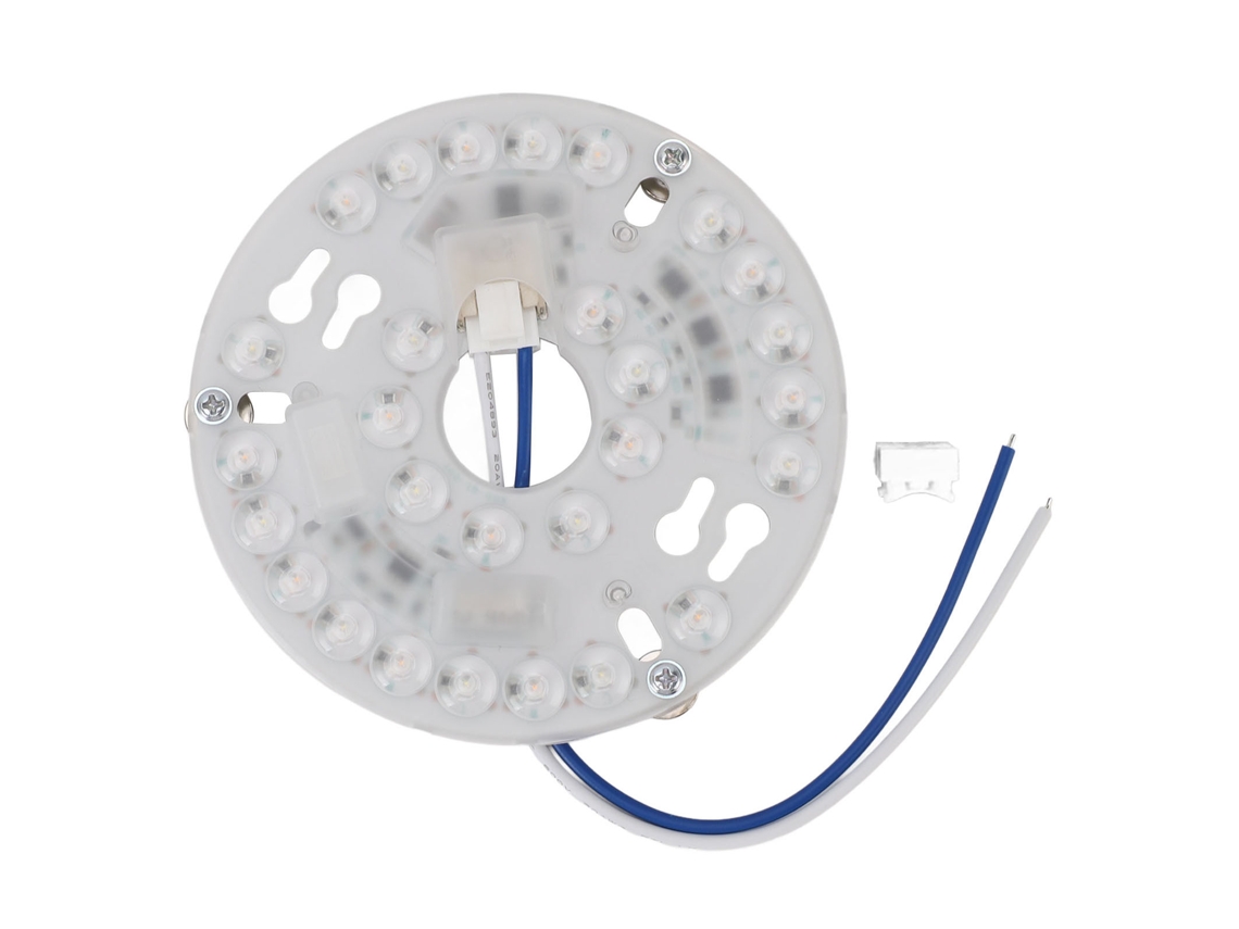 Painel Substituto Magnético Para Luz De Ventilador Teto 4,5 Polegadas 15w Led 3 Tons