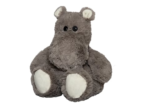 Peluche WARMIES hippopotamus hot water bottle plush (Idade Mínima Recomendada: 1 ano)