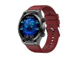 Relógio Inteligente 1.39'' SHAH ARPAN Vermelho