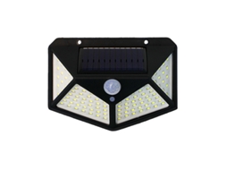 Luminária solar externa com sensor de movimento BRILVIBERA (em prova d'água, pacote com suporte)