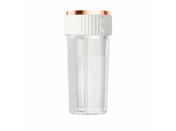 Liquidificador Portátil Branco Com 6 Lâminas Para Smoothies E Sumos