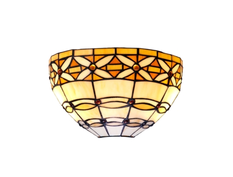 Luz de Parede VIRO Marfíl (Castanho - Ferro)