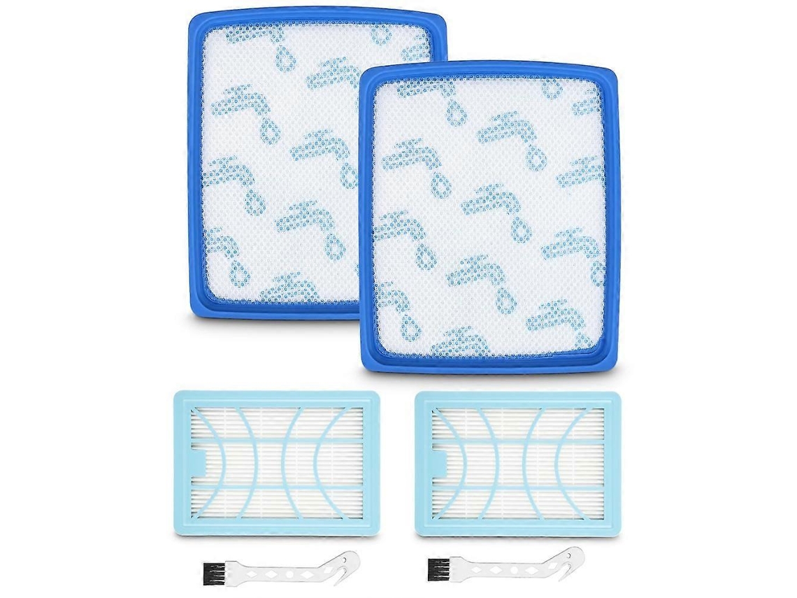 Filtro para Aspirador de Pó Powerpro Expert Série 7000, Conjunto de Filtros Reposição para Fc9728/01, Fc9728/81 BRILVIBERA