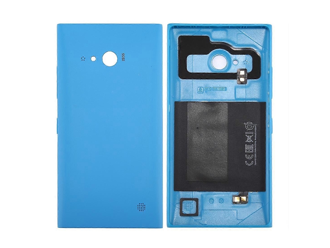 Tampa Traseira De Bateria Nfc De Cor Sólida Para Nokia Lumia 735