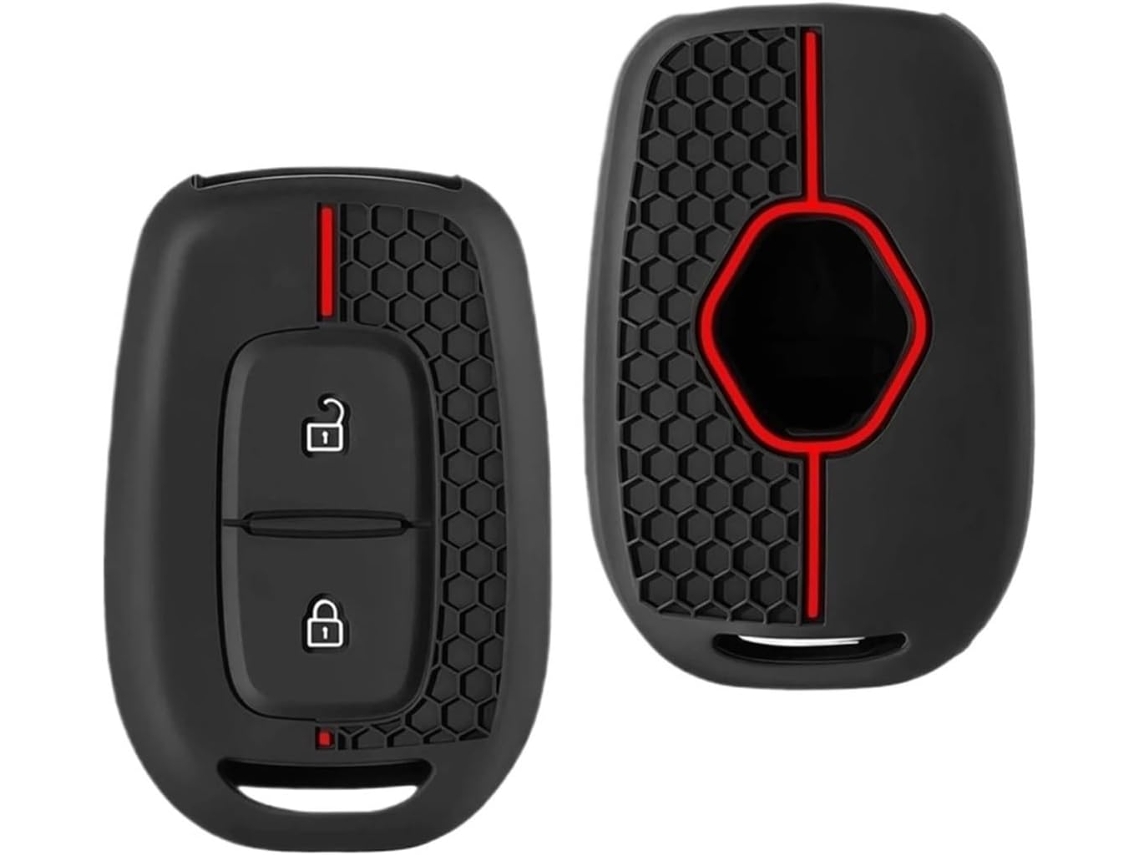 Capa De Silicone Para Chave Carro Com Chaveiro, Compatível Com Clio Modus Dacia Sandero Logan Duster Dokker 2019-2021 Linha