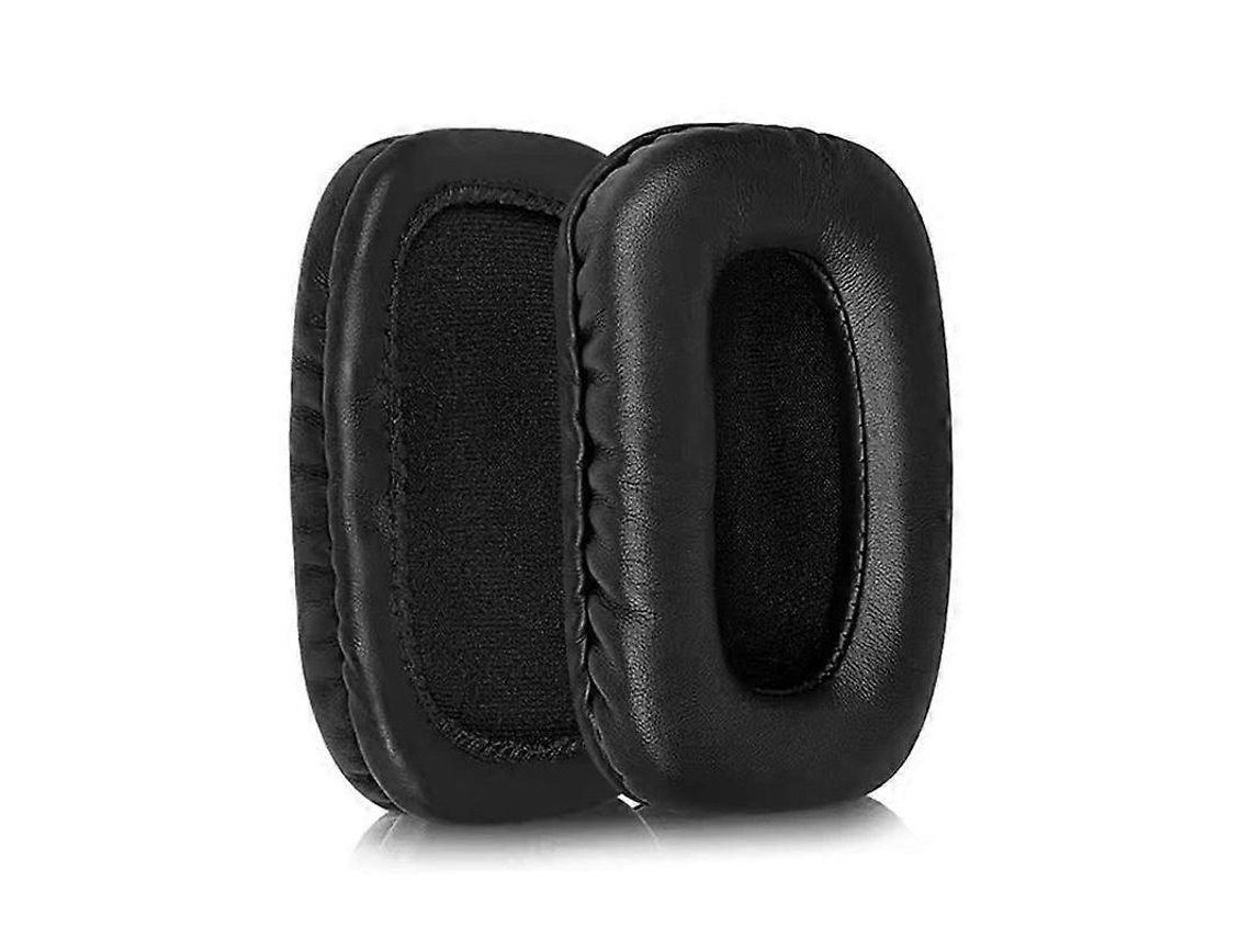 Conjunto de 2 Almofadas de Substituição em Couro Proteico para Fones de Ouvido Audio Technica Ath sq5 / Sq505. GIECY