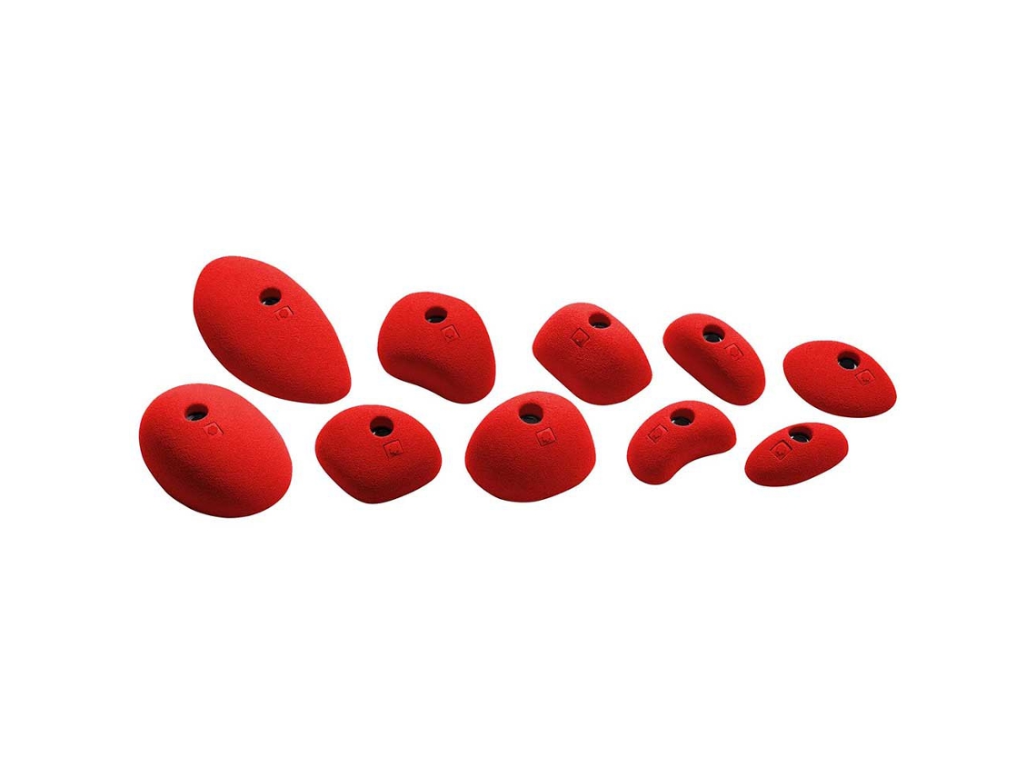 Conjunto de Retenções 2 Slopers Vermelhoocun