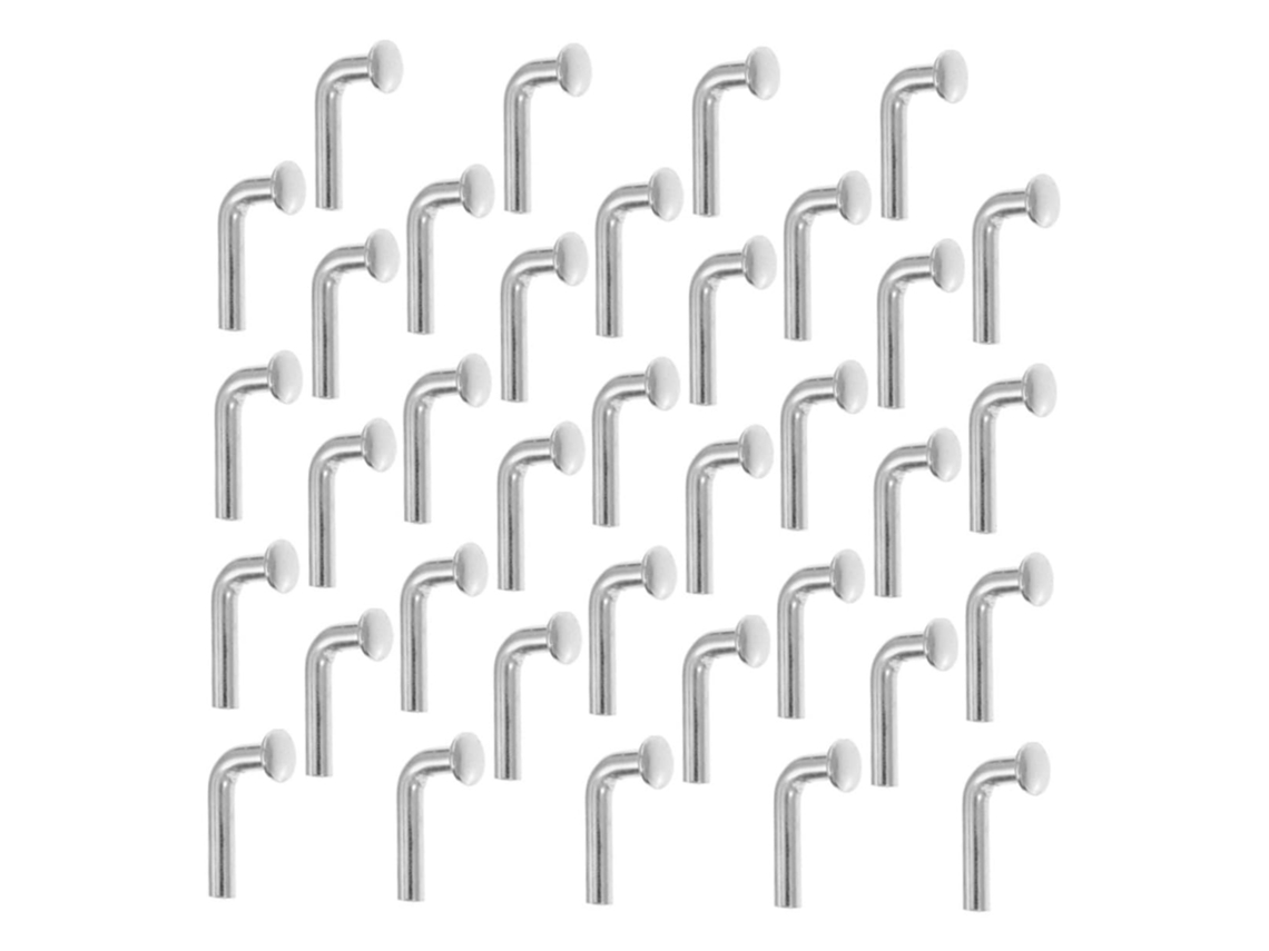 Conjunto De 70 Pinos De Segurança Galvanizados Para Estanteria De Paletes.