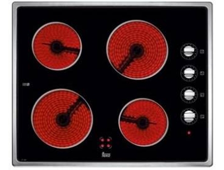 Placa de Vitrocerâmica TEKA VT CM (Elétrica - 60 cm - Preto)