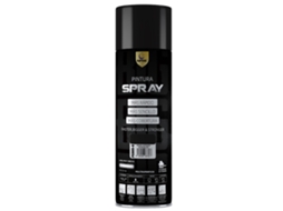 Tinta Spray De Alta Cobertura Preto Acetinado 600ml Spsil