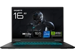 Portátil Gaming GIGABYTE CVHI3PT864SD (Intel Core i7-13620H - NVIDIA GeForce RTX 5060 - RAM: 32 GB - 1 TB SSD - 16'')