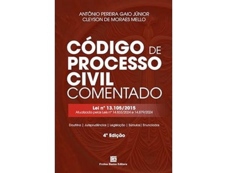 Livro Código De Processo Civil Comentado 4a Ed De Antonio Pereira Gaio Junior (português)