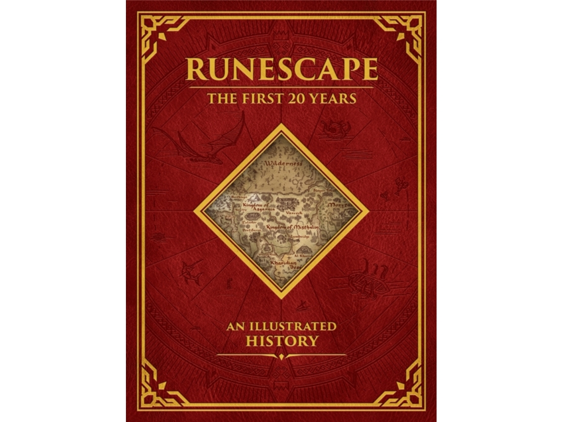 Livro Runescape The First 20 Years - An Illustrated History de Alex Calvin e Jagex (Inglês - Capa Dura)