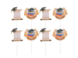 30pcs Topper De Inserção De Bolo