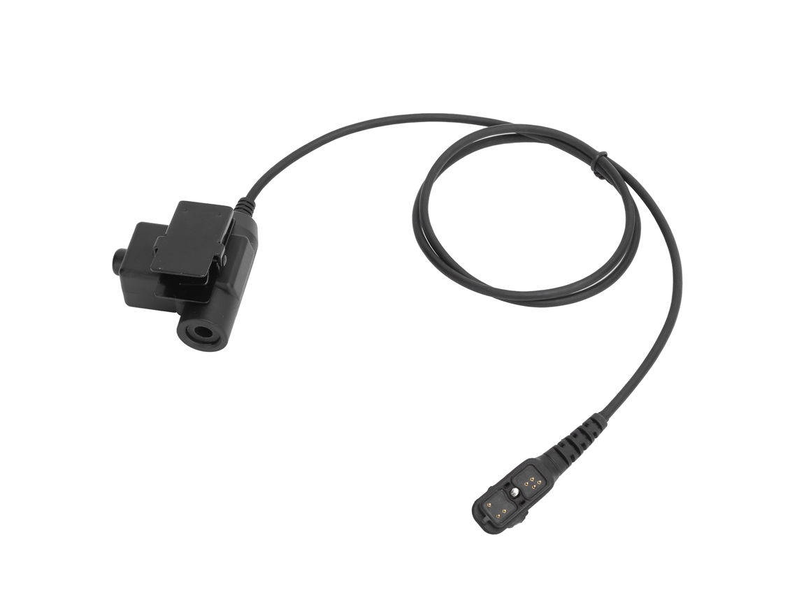 Adaptador Ptt U94 para Fone Compatível com Hytera BRILVIBERA